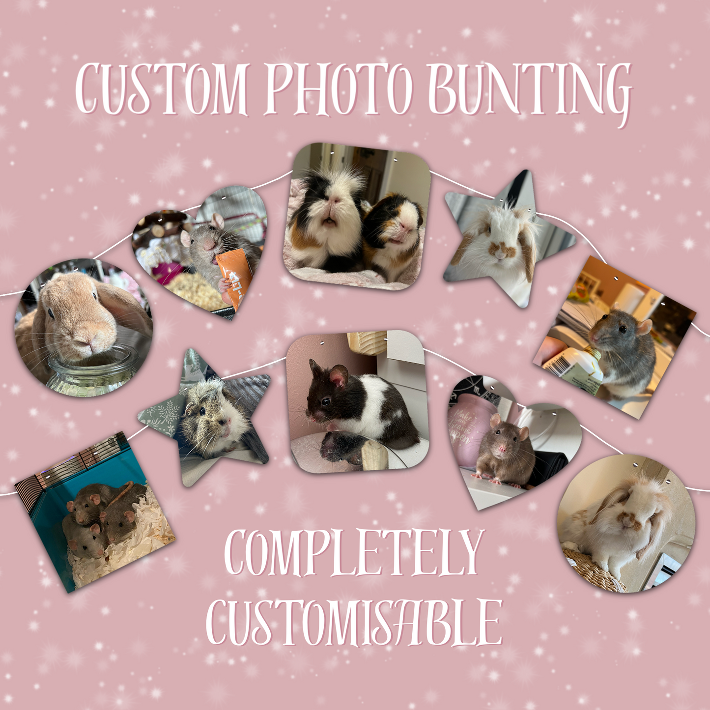 Custom Photo Bunting